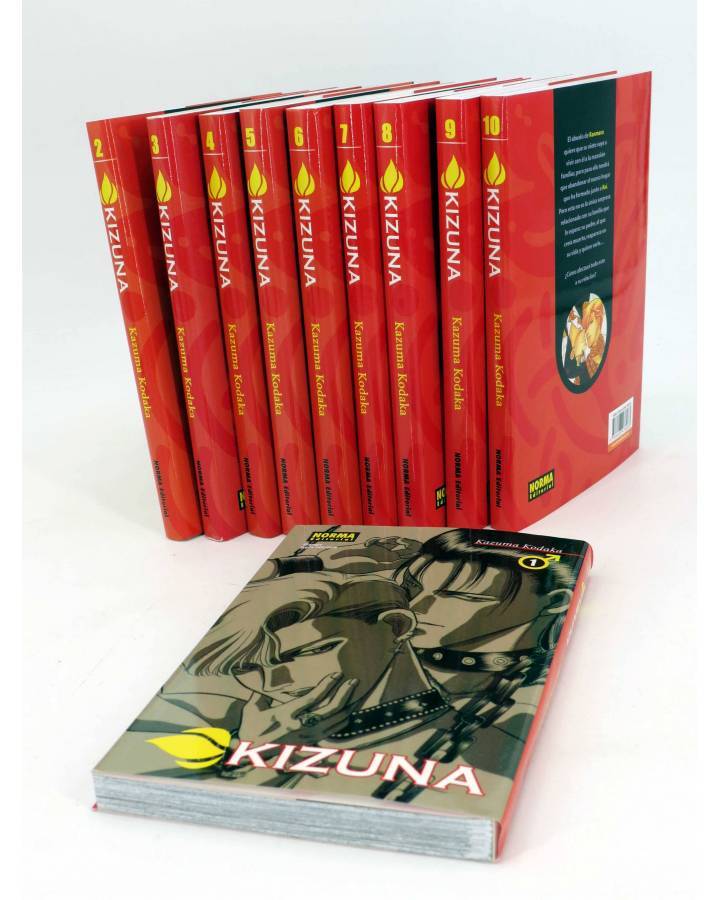 Cubierta de KIZUNA 1 A 10. COMPLETA (Kazuma Kodaka) Norma 2005
