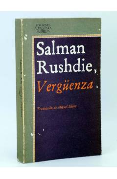 Cubierta de VERGÜENZA (Salman Rushdie) Alfaguara 1985