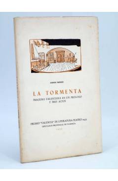 Cubierta de LA TORMENTA TRAGEDIA (Andrés Morris) DPV 1955