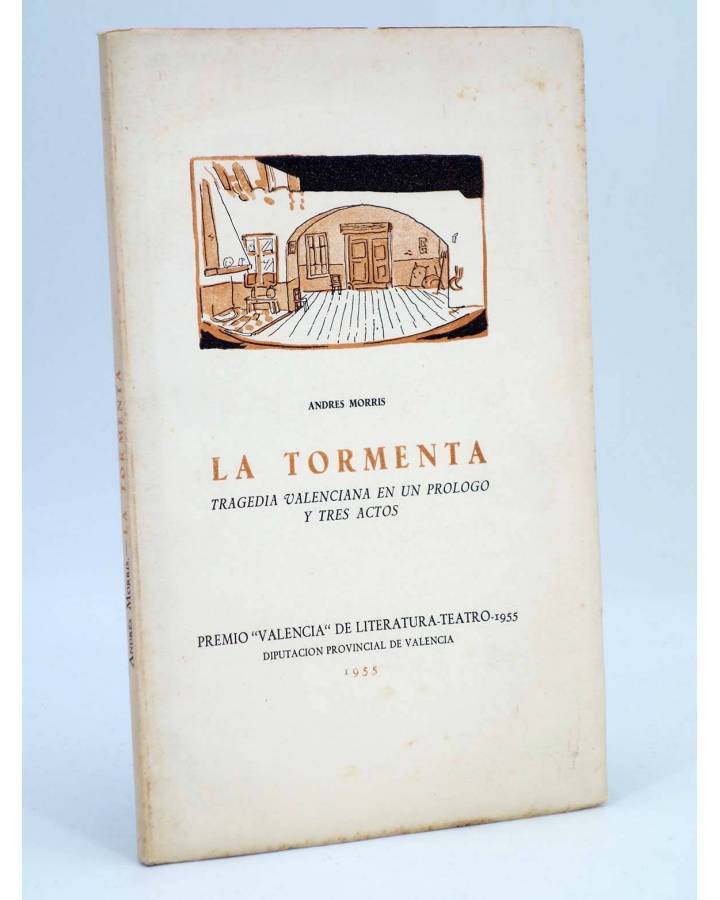 Cubierta de LA TORMENTA TRAGEDIA (Andrés Morris) DPV 1955