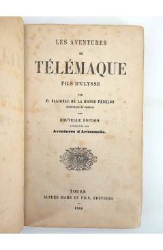 Muestra 1 de LES AVENTURES DE TELEMAQUE FILS D’ULYSSE (Salignac De La Mothe Fenelon) Alfred Mame 1880