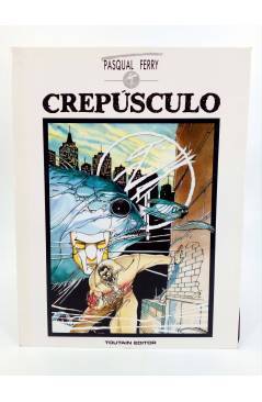 Contracubierta de CREPÚSCULO (Pasqual Ferry) Toutain editor 1989