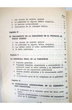 Muestra 1 de EL DELITO PUBLICITARIO. ASPECTOS PENALES DE LA COMUNICACIÓN (M Santaella López) Reus 1981