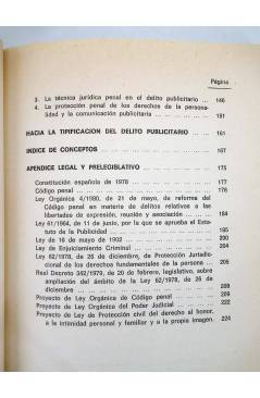 Muestra 2 de EL DELITO PUBLICITARIO. ASPECTOS PENALES DE LA COMUNICACIÓN (M Santaella López) Reus 1981