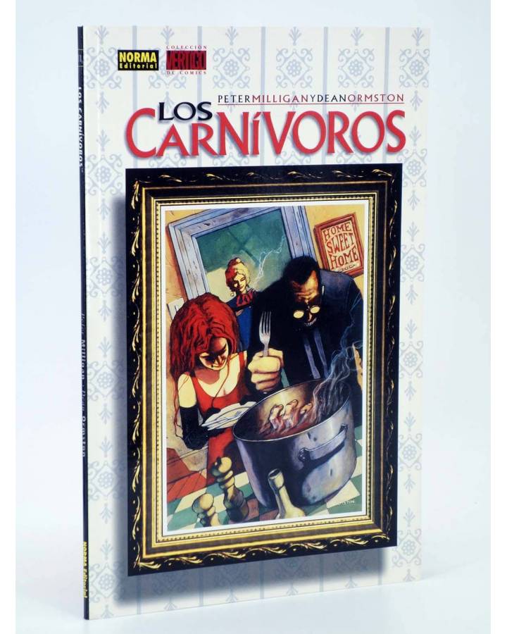Cubierta de COL VERTIGO 11. LOS CARNIVOROS (Peter Milligan / Dean Ormston) Norma 1997