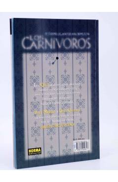 Contracubierta de COL VERTIGO 11. LOS CARNIVOROS (Peter Milligan / Dean Ormston) Norma 1997