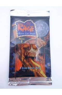 Cubierta de RAGE ACROSS LAS VEGAS PHASE 1 8 CARDS GNOSIS PACK (Vvaa) White Wolf / Five Rings 1998