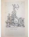 Cubierta de DIBUJO ORIGINAL 34X22 CM FALLAS VALENCIA 1954 85. TRINIDAD – ALBORAYA (No Acreditado) Valencia 1954