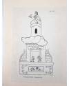 Cubierta de DIBUJO ORIGINAL 34X22 CM FALLAS VALENCIA 1954 142. FELIPE VALLS – CAMPAMENTO (No Acreditado) Valencia 1954