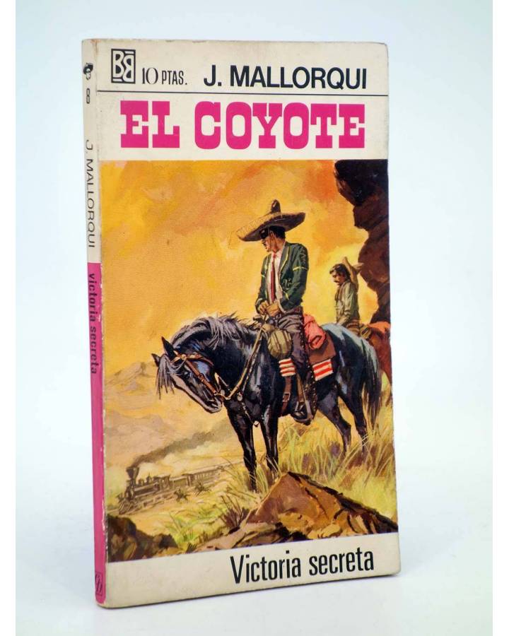 Cubierta de EL COYOTE 8. VICTORIA SECRETA (José Mallorquí) Bruguera 1968