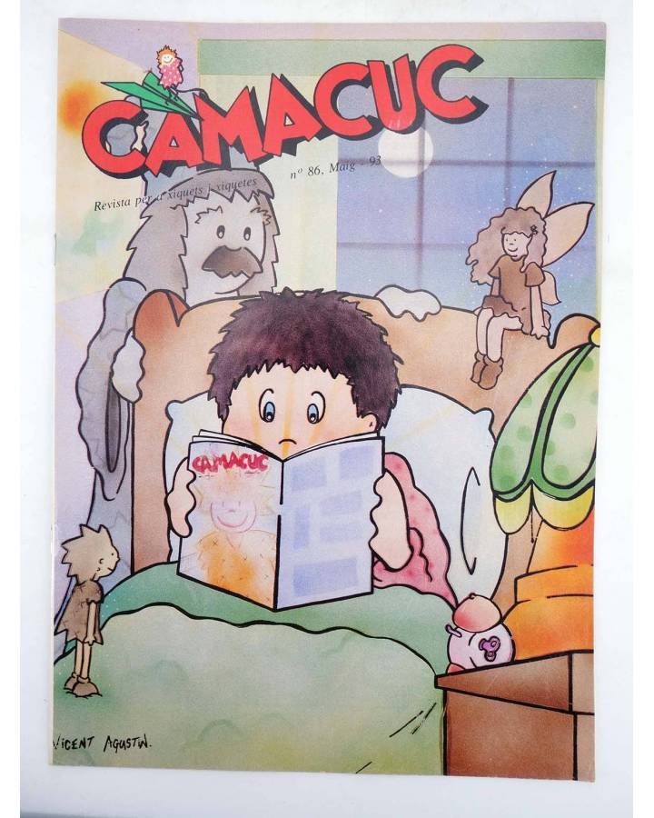 Cubierta de CAMACUC. REVISTA PER A XIQUETS I XIQUETES 86 (Sanchís Palop Fraile Gimeno) FECPV 1993