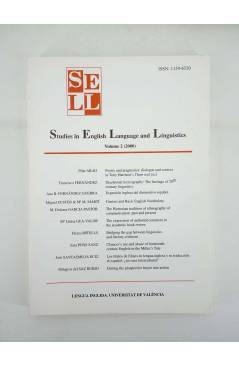 Muestra 3 de SELL STUDIES IN ENGLISH LANGUAGE AND LINGUISTICS 1 A 4 Lengua Inglesa (Vvaa) Barcelona 1999