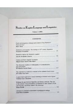 Muestra 7 de SELL STUDIES IN ENGLISH LANGUAGE AND LINGUISTICS 1 A 4 Lengua Inglesa (Vvaa) Barcelona 1999