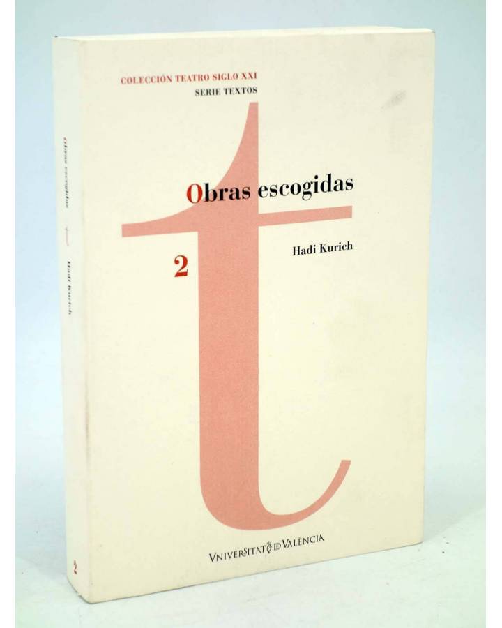 Cubierta de OBRAS ESCOGIDAS 2 (Hadi Kurich) Universitat de Barcelona 2003