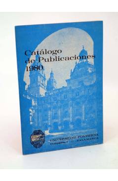 Cubierta de CATÁLOGO DE PUBLICACIONES 1980 (Vvaa) Universidad Pontificia Salamanca 1980