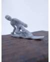 Muestra 2 de THE ORIGINAL AJ’S TOY BOARDERS. SNOW SERIES 1. BOLSA 24 SNOWBOARDERS. GRIS 2011. SNOWBOARD (No Acreditado) 