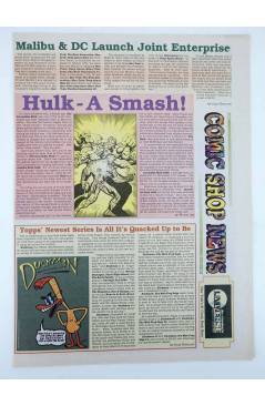 Muestra 1 de COMIC SHOP NEWS 381. STAR TREK CROSSOVER (Vvaa) Comic Shop News Inc 1994