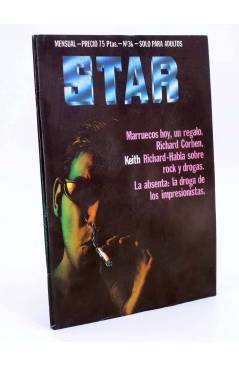 Cubierta de REVISTA STAR 36. COMIX Y PRENSA MARGINAL (Vvaa) Producciones Editoriales 1974