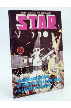 Cubierta de REVISTA STAR 37. COMIX Y PRENSA MARGINAL (Vvaa) Producciones Editoriales 1974