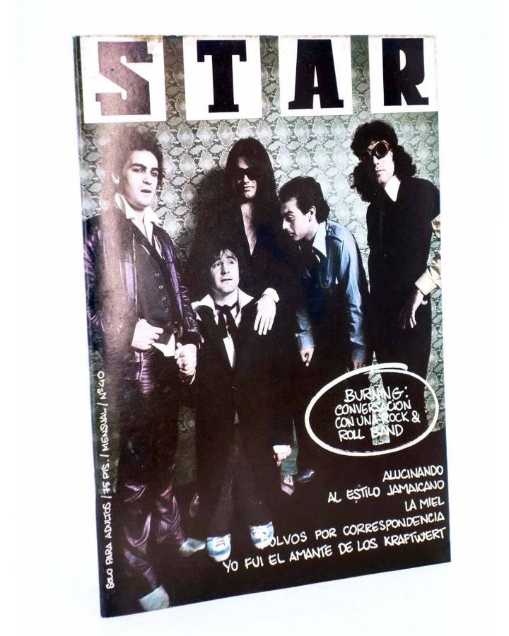 Cubierta de REVISTA STAR 40. COMIX Y PRENSA MARGINAL (Vvaa) Producciones Editoriales 1974