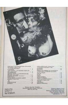 Contracubierta de REVISTA STAR 45. COMIX Y PRENSA MARGINAL (Vvaa) Producciones Editoriales 1974