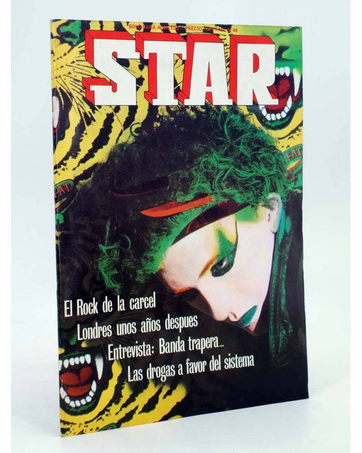 Cubierta de REVISTA STAR 48. COMIX Y PRENSA MARGINAL (Vvaa) Producciones Editoriales 1974
