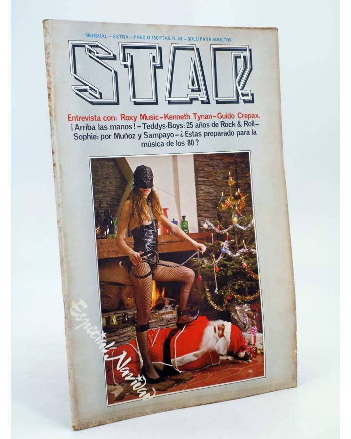 Cubierta de REVISTA STAR 53. COMIX Y PRENSA MARGINAL (Vvaa) Producciones Editoriales 1974