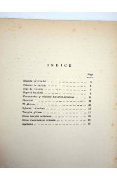 Muestra 1 de TEMAS ESPAÑOLES 156. SEGOVIA (Alfredo Isasi García) Publicaciones Españolas 1955