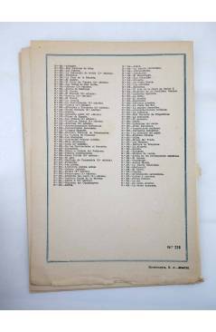 Contracubierta de TEMAS ESPAÑOLES 218. ESPAÑA Y EL MAR (Domingo Manfredi Cano) Publicaciones Españolas 1959