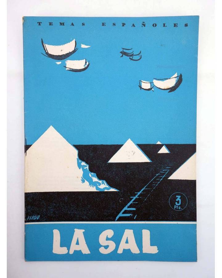 Cubierta de TEMAS ESPAÑOLES 394. LA SAL (R. Cid Lleno) Publicaciones Españolas 1959