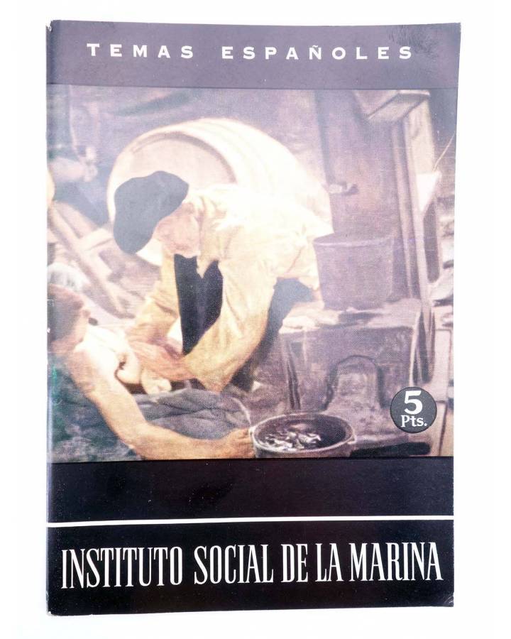 Cubierta de TEMAS ESPAÑOLES 340. INSTITUTO SOCIAL DE LA MARINA (Luís Aguirre Prado) Publicaciones Españolas 1963