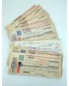 Cubierta de LOTE DE APROXIMADAMENTE 70 ANTIGUOS CHEQUES DE 1943-1945. CON SELLOS (No Acreditado) 1943
