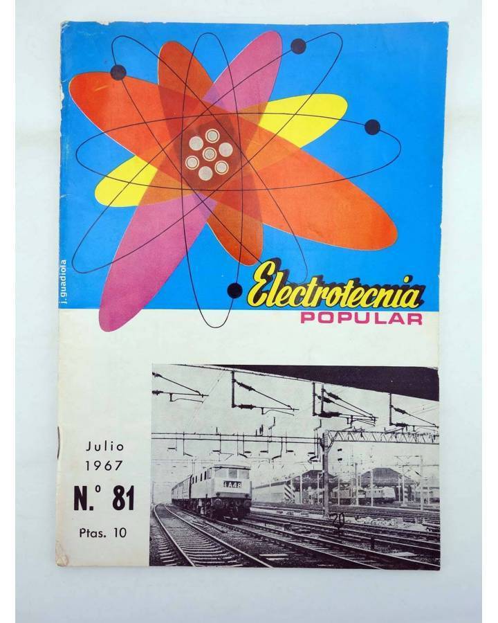Cubierta de REVISTA ELECTROTECNIA POPULAR 81 (Vvaa) Maymó 1967