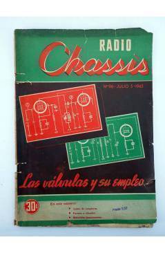 Cubierta de REVISTA RADIO CHASSIS 96. LAS VÁLVULAS Y SU EMPLEO (Vvaa) Radio Chassis 1945