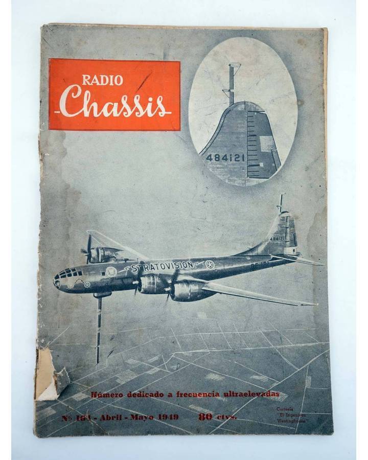 Cubierta de REVISTA RADIO CHASSIS 164. N.º DEDICADO A FRECUENCIAS ULTRAELEVADAS (Vvaa) Radio Chassis 1945