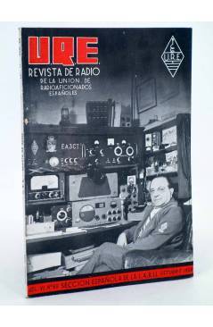 Cubierta de URE REVISTA DE RADIO DE LA UNIÓN DE RADIOAFICIONADOS ESPAÑOLES 68. SECCIÓN ESPAÑOLA DE LA IARU (Vvaa) 1956