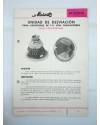 Cubierta de MINIWATT. FICHA AT 1020/01 UNIDAD DE DESVIACIÓN PARA RECEPTORES DE TV CON TRANSMISORES (No Acreditado) Copre