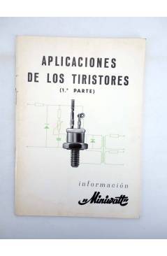 Cubierta de MINIWATT. FICHA PC 900. TRIODO AMPLIFICADOR VHF. 8 PÁGS (No Acreditado) Copresa 1950