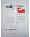 Contracubierta de MINIWATT CARTA TÉCNICO COMERCIAL 1965 Nº 7. DÍPTICO. ILUSTRADO (No Acreditado) Copresa 1965