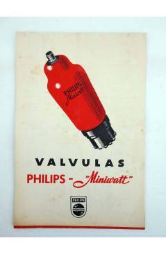Cubierta de FOLLETO CATALOGO VÁLVULAS PHILIPS MINIWATT 165X11 (No Acreditado) Miniwatt 1947