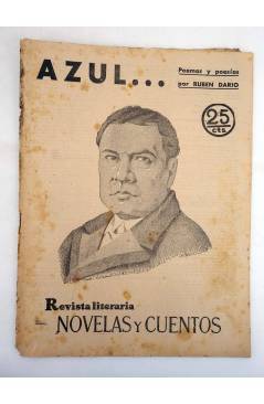 Cubierta de REVISTA LITERARIA NOVELAS Y CUENTOS 124. AZUL… (Ruben Darío) Dédalo 1931