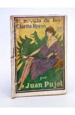 Cubierta de LA NOVELA DE HOY 349. CLARITA REYES (Juan Pujol / Ramírez) Atlántida 1929