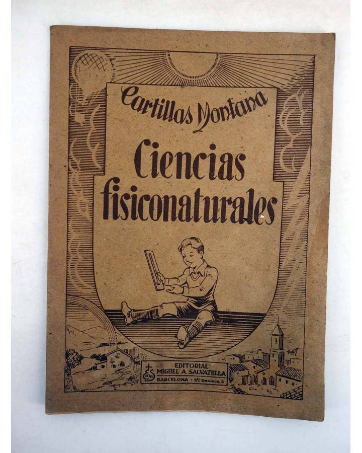 Cubierta de CARTILLAS MONTANA. CIENCIAS FISICONATURALES (No Acreditado) Miguel A. Salvatella 1930