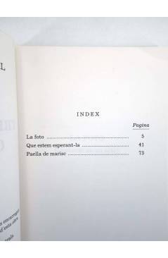 Contracubierta de BIBLIOTECA TEATRAL 15. TRES COMEDIES CURTES II (Antoni Ruiz Negre) Taula Valenciana d’Autors Teatrals 