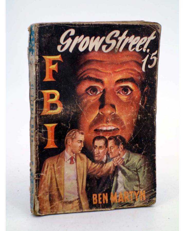 Cubierta de FBI F.B.I 296. GROW STREET 15 (Ben Martyn) Rollán 1955