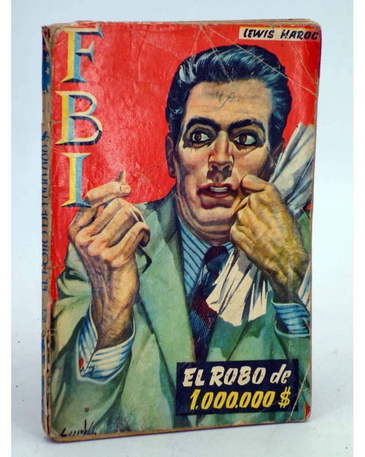 Cubierta de FBI F.B.I 429. EL ROBO DE 1000000$ (Lewis Haroc) Rollán 1958