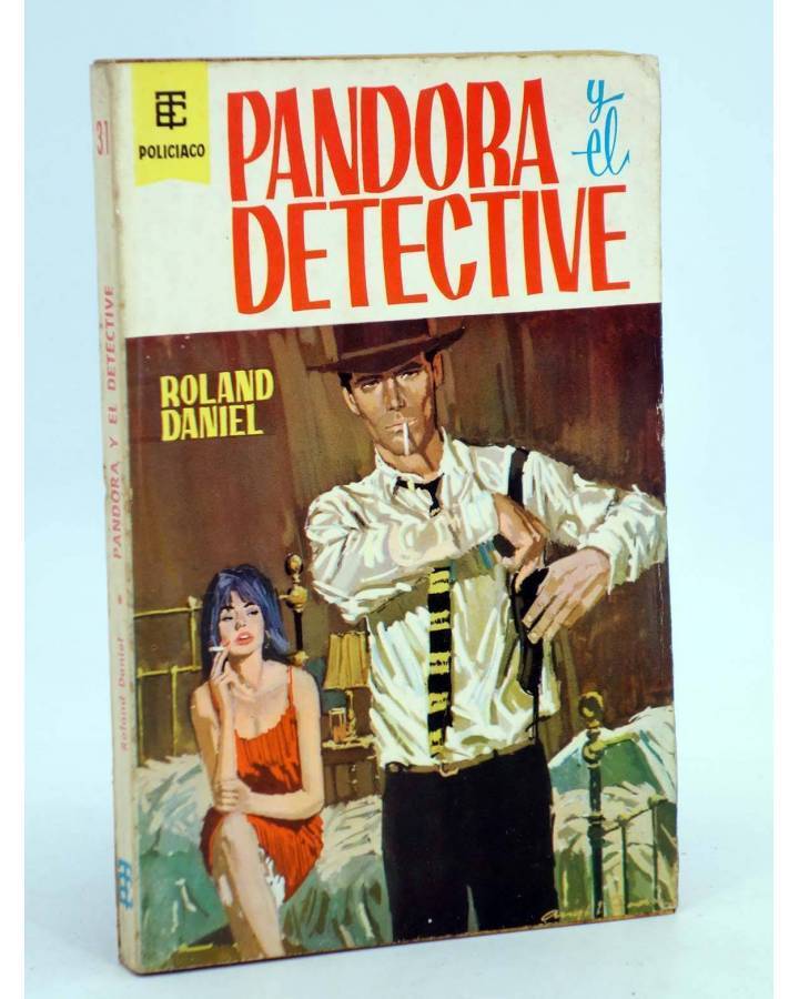 Cubierta de BEST SELLER POLICIACO 31. PANDORA Y EL DETECTIVE (Roland Daniel) Toray 1962