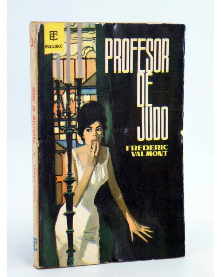 Cubierta de BEST SELLER POLICIACO 38. PROFESOR DE JUDO (Frederic Valmont) Toray 1962