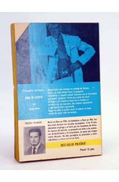 Contracubierta de BEST SELLER POLICIACO 38. PROFESOR DE JUDO (Frederic Valmont) Toray 1962
