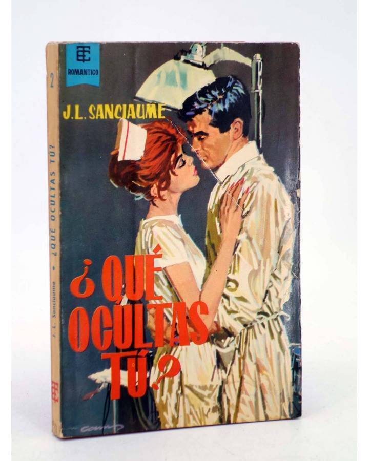 Cubierta de BEST SELLERS ROMÁNTICO 2. QUE OCULTAS TU (J.L. Sanciaume) Toray 1967